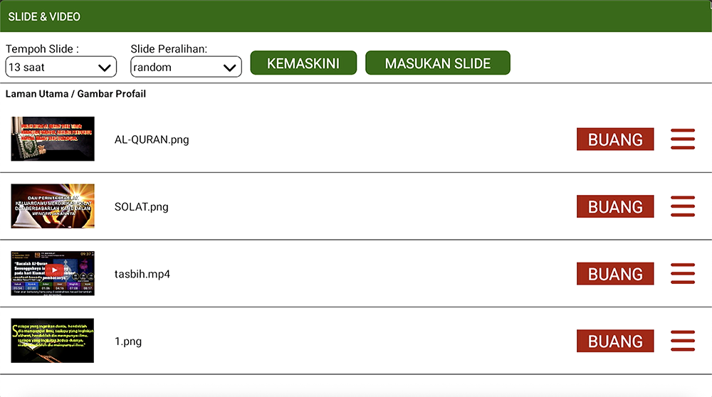 masuk slide